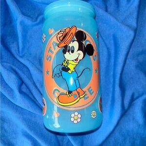 Mickey Mouse Teal 16oz Acrylic Tumbler